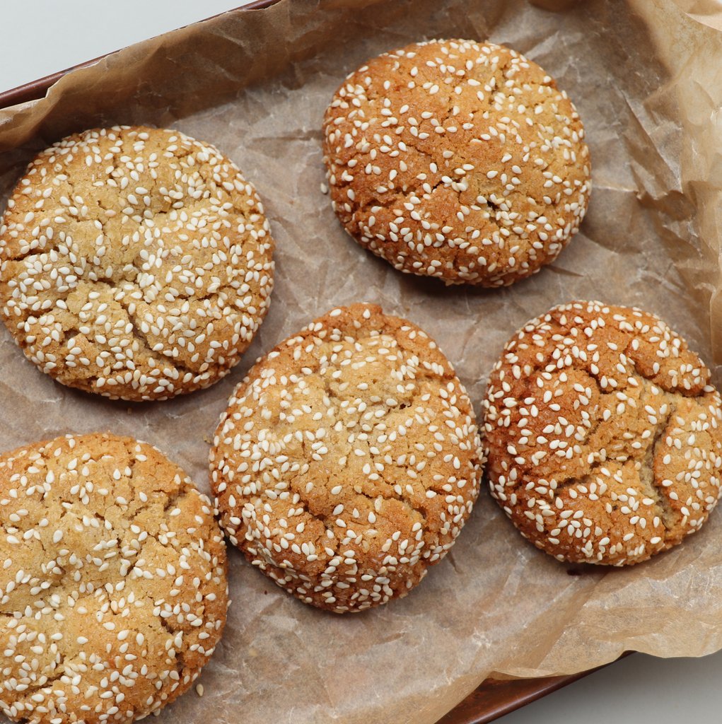 TAHINI & PRESERVED LEMON COOKIES – Honey & Spice