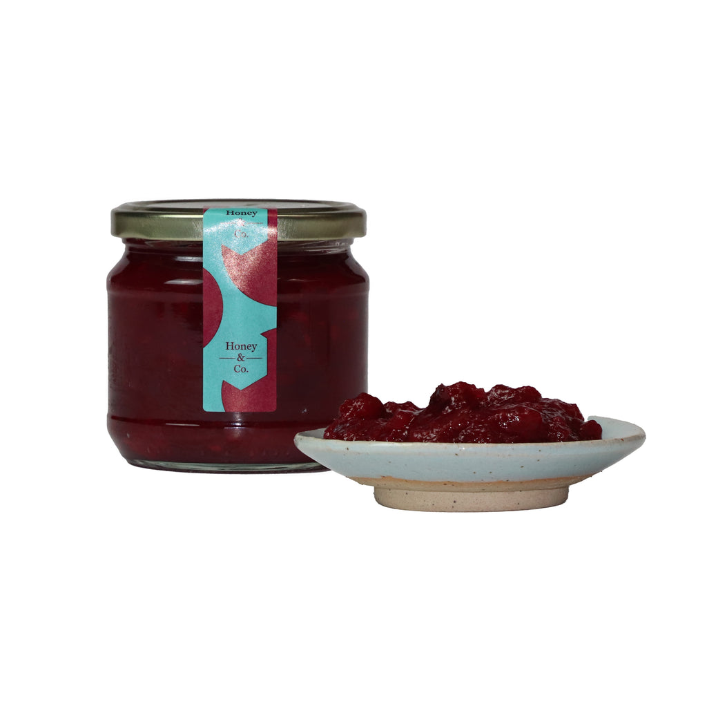 Cranberry, apple & ginger relish - Honey & Spice