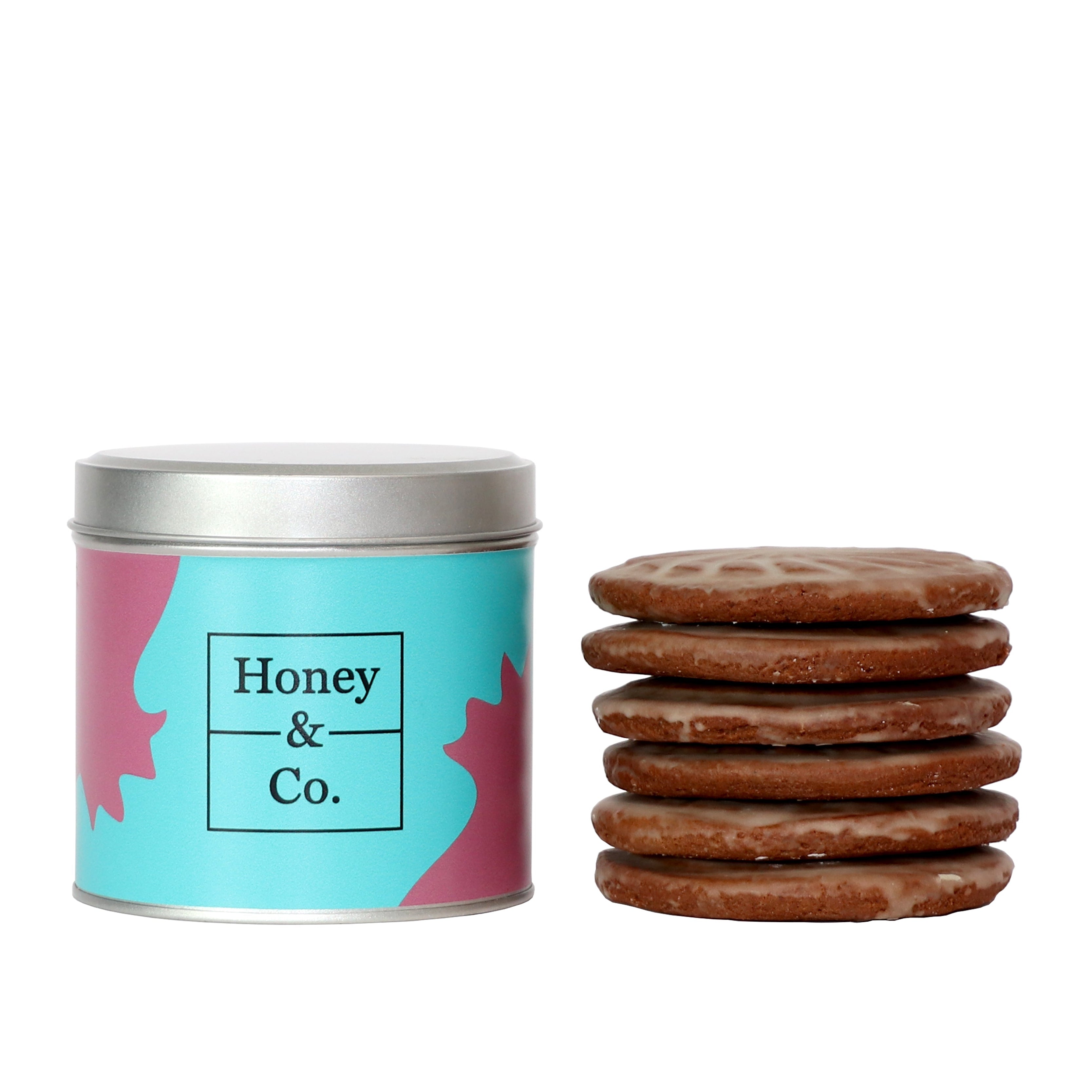 Iced Gingerbread Cookie Tin