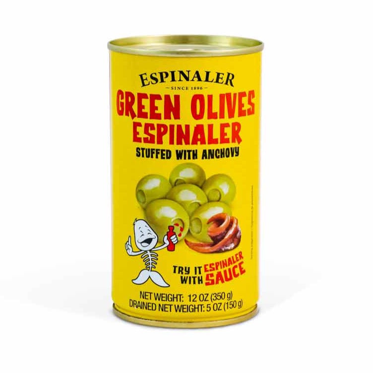 Espinaler Olives with Anchovy - Honey & Spice