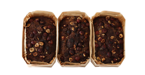 Fig, Chocolate & Hazelnut Christmas Cake - Honey & Spice