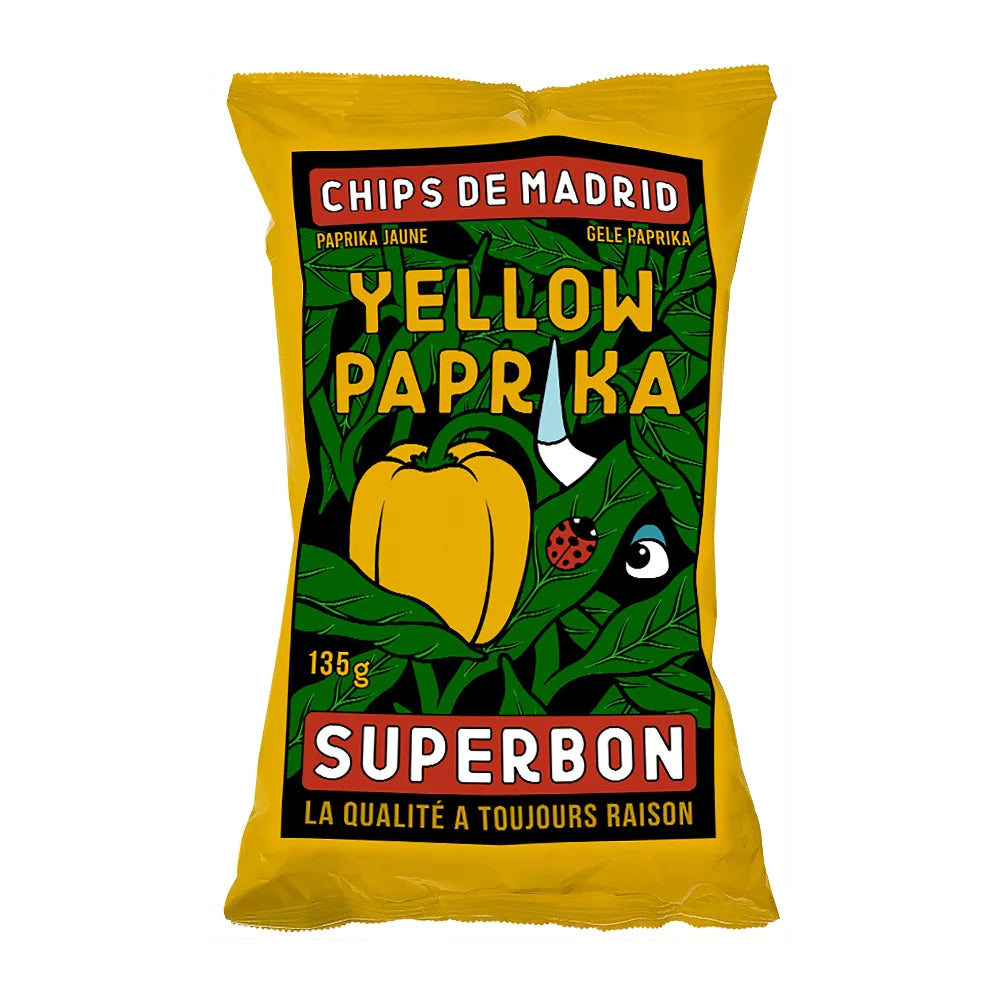 Superbon Yellow Paprika Crisps - Honey & Spice